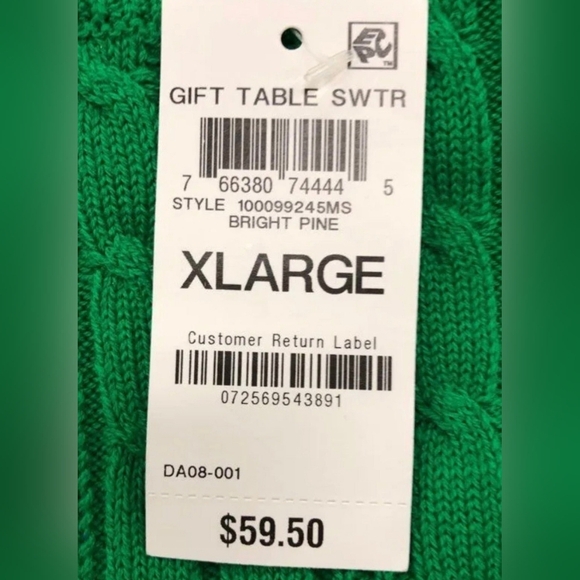 Charter Club Crewneck Button Shoulder Knit Sweater Size XL NWT MSRP $59.50 - Picture 6 of 6